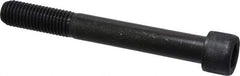Value Collection - 3/4-10 UNC Hex Socket Drive, Socket Cap Screw - Alloy Steel, Black Oxide Finish, Partially Threaded, 6" Length Under Head - USA Tool & Supply