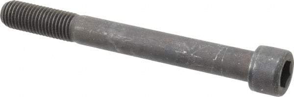 Value Collection - 3/4-10 UNC Hex Socket Drive, Socket Cap Screw - Alloy Steel, Black Oxide Finish, Partially Threaded, 7" Length Under Head - USA Tool & Supply