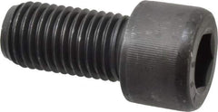 Value Collection - 1-8 UNC Hex Socket Drive, Socket Cap Screw - Alloy Steel, Black Oxide Finish, Fully Threaded, 2" Length Under Head - USA Tool & Supply