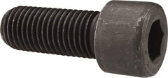 Value Collection - 1-8 UNC Hex Socket Drive, Socket Cap Screw - Alloy Steel, Black Oxide Finish, Fully Threaded, 2-1/2" Length Under Head - USA Tool & Supply