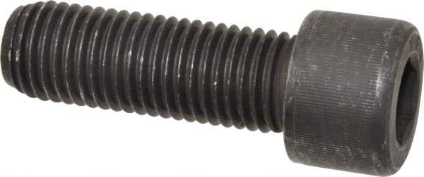 Value Collection - 1-8 UNC Hex Socket Drive, Socket Cap Screw - Alloy Steel, Black Oxide Finish, Fully Threaded, 3" Length Under Head - USA Tool & Supply