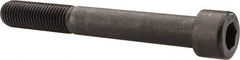 Value Collection - 1-8 UNC Hex Socket Drive, Socket Cap Screw - Alloy Steel, Black Oxide Finish, Partially Threaded, 8" Length Under Head - USA Tool & Supply