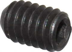 Value Collection - #5-44 UNF, 3/16" OAL, Cup Point Set Screw - Grade 8 Alloy Steel, 1/16" Key - USA Tool & Supply