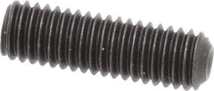 Value Collection - #10-32 UNF, 5/8" OAL, Cup Point Set Screw - Grade 8 Alloy Steel, 3/32" Key - USA Tool & Supply