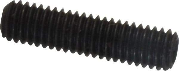 Value Collection - #10-32 UNF, 3/4" OAL, Cup Point Set Screw - Grade 8 Alloy Steel, 3/32" Key - USA Tool & Supply