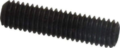Value Collection - #10-32 UNF, 3/4" OAL, Cup Point Set Screw - Grade 8 Alloy Steel, 3/32" Key - USA Tool & Supply