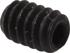 Value Collection - #2-56 UNC, 1/8" OAL, Cup Point Set Screw - Grade 8 Alloy Steel, 0.035" Key - USA Tool & Supply