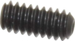 Value Collection - #2-56 UNC, 3/16" OAL, Cup Point Set Screw - Grade 8 Alloy Steel, 0.035" Key - USA Tool & Supply