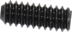 Value Collection - #3-48 UNC, 1/4" OAL, Cup Point Set Screw - Grade 8 Alloy Steel, 0.05" Key - USA Tool & Supply