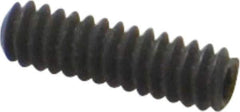 Value Collection - #4-40 UNC, 3/8" OAL, Cup Point Set Screw - Grade 8 Alloy Steel, 0.05" Key - USA Tool & Supply