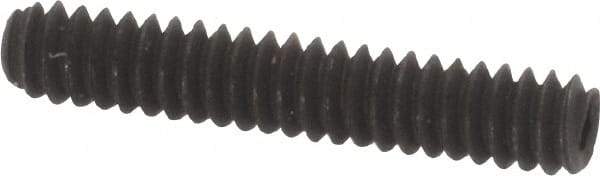 Value Collection - #4-40 UNC, 5/8" OAL, Cup Point Set Screw - Grade 8 Alloy Steel, 0.05" Key - USA Tool & Supply