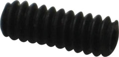 Value Collection - #6-32 UNC, 3/8" OAL, Cup Point Set Screw - Grade 8 Alloy Steel, 1/16" Key - USA Tool & Supply