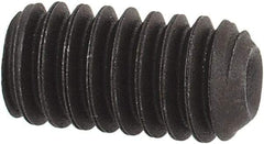 Value Collection - #8-32 UNC, 5/16" OAL, Cup Point Set Screw - Grade 8 Alloy Steel, 5/64" Key - USA Tool & Supply