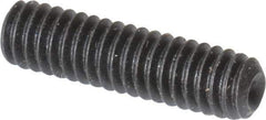 Value Collection - #8-32 UNC, 5/8" OAL, Cup Point Set Screw - Grade 8 Alloy Steel, 5/64" Key - USA Tool & Supply
