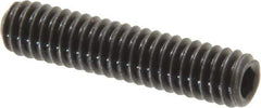 Value Collection - #8-32 UNC, 3/4" OAL, Cup Point Set Screw - Grade 8 Alloy Steel, 5/64" Key - USA Tool & Supply