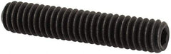 Value Collection - #8-32 UNC, 7/8" OAL, Cup Point Set Screw - Grade 8 Alloy Steel, 5/64" Key - USA Tool & Supply