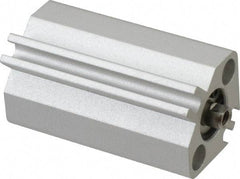 SMC PNEUMATICS - 1" Stroke x 1/2" Bore Double Acting Air Cylinder - 10-32 Port, 8-32 Rod Thread, 145 Max psi, 15 to 160°F - USA Tool & Supply