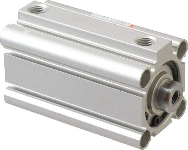 SMC PNEUMATICS - 1-15/16" Stroke x 1-1/4" Bore Double Acting Air Cylinder - 1/8 Port, 5/16-24 Rod Thread, 145 Max psi, 15 to 160°F - USA Tool & Supply