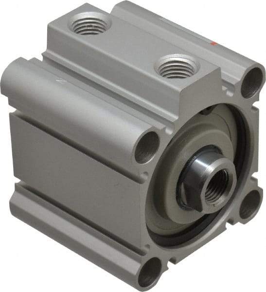 SMC PNEUMATICS - 3/4" Stroke x 2" Bore Double Acting Air Cylinder - 1/4 Port, 1/2-20 Rod Thread, 145 Max psi, 15 to 160°F - USA Tool & Supply