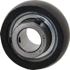 Value Collection - 5/8" ID x 1.575" OD, 2,110 Lb Dynamic Capacity, Spherical Insert Bearing - 1,060 Lb Static Capacity - USA Tool & Supply