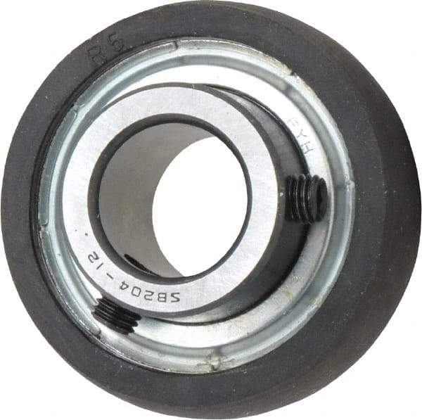 Value Collection - 3/4" ID x 1.85" OD, 2,830 Lb Dynamic Capacity, Spherical Insert Bearing - 1,650 Lb Static Capacity - USA Tool & Supply