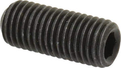 Value Collection - 5/16-24 UNF, 3/4" OAL, Cup Point Set Screw - Grade 8 Alloy Steel, 5/32" Key - USA Tool & Supply