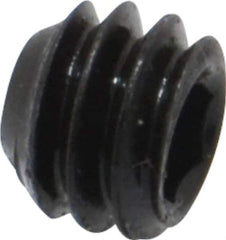 Value Collection - 1/4-20 UNC, 3/16" OAL, Cup Point Set Screw - Grade 8 Alloy Steel, 1/8" Key - USA Tool & Supply