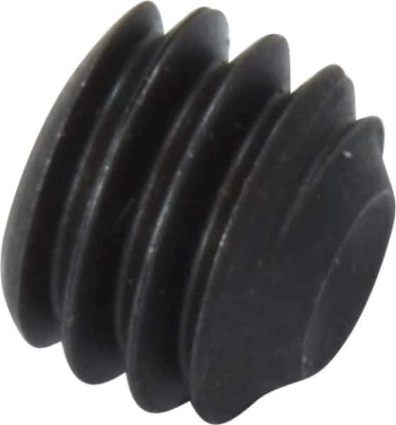 Value Collection - 5/16-18 UNC, 1/4" OAL, Cup Point Set Screw - Grade 8 Alloy Steel, 5/32" Key - USA Tool & Supply