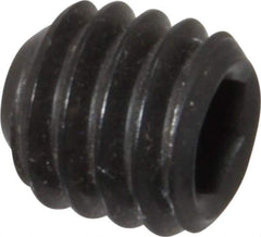 Value Collection - 5/16-18 UNC, 5/16" OAL, Cup Point Set Screw - Grade 8 Alloy Steel, 5/32" Key - USA Tool & Supply