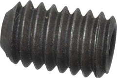 Value Collection - 5/16-18 UNC, 1/2" OAL, Cup Point Set Screw - Grade 8 Alloy Steel, 5/32" Key - USA Tool & Supply