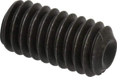 Value Collection - 5/16-18 UNC, 5/8" OAL, Cup Point Set Screw - Grade 8 Alloy Steel, 5/32" Key - USA Tool & Supply