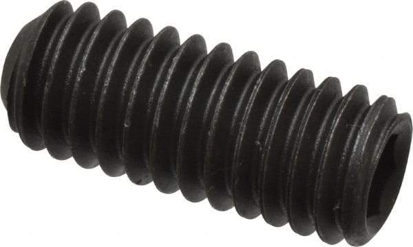 Value Collection - 5/16-18 UNC, 3/4" OAL, Cup Point Set Screw - Grade 8 Alloy Steel, 5/32" Key - USA Tool & Supply