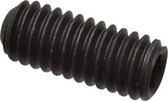 Value Collection - 5/16-18 UNC, 3/4" OAL, Cup Point Set Screw - Grade 8 Alloy Steel, 5/32" Key - USA Tool & Supply