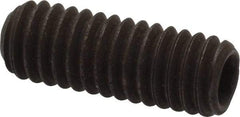 Value Collection - 5/16-18 UNC, 7/8" OAL, Cup Point Set Screw - Grade 8 Alloy Steel, 5/32" Key - USA Tool & Supply