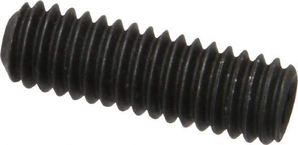 Value Collection - 5/16-18 UNC, 1" OAL, Cup Point Set Screw - Grade 8 Alloy Steel, 5/32" Key - USA Tool & Supply
