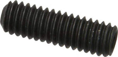 Value Collection - 5/16-18 UNC, 1" OAL, Cup Point Set Screw - Grade 8 Alloy Steel, 5/32" Key - USA Tool & Supply