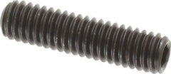 Value Collection - 5/16-18 UNC, 1-1/4" OAL, Cup Point Set Screw - Grade 8 Alloy Steel, 5/32" Key - USA Tool & Supply