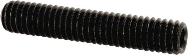 Value Collection - 5/16-18 UNC, 1-3/4" OAL, Cup Point Set Screw - Grade 8 Alloy Steel, 5/32" Key - USA Tool & Supply