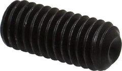 Value Collection - 3/8-16 UNC, 7/8" OAL, Cup Point Set Screw - Grade 8 Alloy Steel, 3/16" Key - USA Tool & Supply