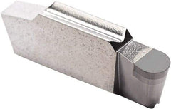 Seco - LCGN, 0.197" Cutting Width, LF, CBN200 Grade, Single End Multi-Directional Turning Insert - 0.098" Corner Radius - USA Tool & Supply