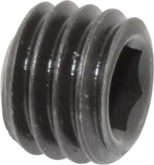 Value Collection - 1/2-13 UNC, 3/8" OAL, Cup Point Set Screw - Grade 8 Alloy Steel, 1/4" Key - USA Tool & Supply