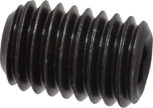 Value Collection - 1/2-13 UNC, 3/4" OAL, Cup Point Set Screw - Grade 8 Alloy Steel, 1/4" Key - USA Tool & Supply