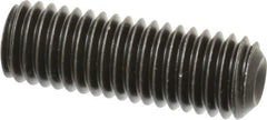 Value Collection - 1/2-13 UNC, 1-1/2" OAL, Cup Point Set Screw - Grade 8 Alloy Steel, 1/4" Key - USA Tool & Supply