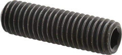 Value Collection - 1/2-13 UNC, 1-3/4" OAL, Cup Point Set Screw - Grade 8 Alloy Steel, 1/4" Key - USA Tool & Supply