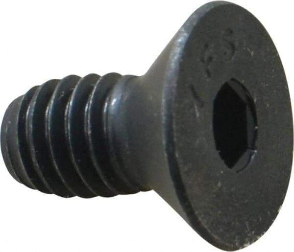 Value Collection - 5/16-18 UNC Hex Socket Drive, 82° Flat Screw - Alloy Steel, Black Oxide Finish, Fully Threaded, 5/8" OAL - USA Tool & Supply