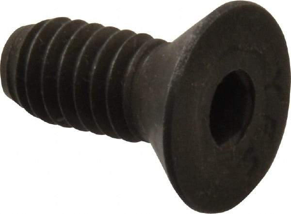 Value Collection - 5/16-18 UNC Hex Socket Drive, 82° Flat Screw - Alloy Steel, Black Oxide Finish, Fully Threaded, 3/4" OAL - USA Tool & Supply
