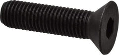 Value Collection - 3/4-10 UNC Hex Socket Drive, 82° Flat Screw - Alloy Steel, Black Oxide Finish, Fully Threaded, 3" OAL - USA Tool & Supply