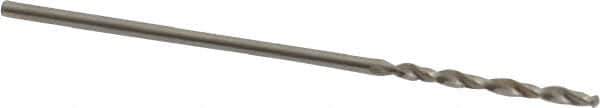 Accupro - #60 130° Cobalt Jobber Drill - Bright Finish, Right Hand Cut, Parabolic Flute, Straight Shank, 1-11/32" OAL, Split Point - USA Tool & Supply