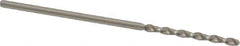 Accupro - 1.35mm 130° Cobalt Jobber Drill - Bright Finish, Right Hand Cut, Parabolic Flute, Straight Shank, 1-37/64" OAL, Split Point - USA Tool & Supply