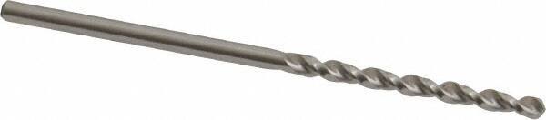 Accupro - #48 130° Cobalt Jobber Drill - Bright Finish, Right Hand Cut, Parabolic Flute, Straight Shank, 1-15/16" OAL, Split Point - USA Tool & Supply